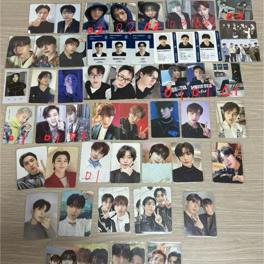 급처) 몬스타엑스 포카 일괄