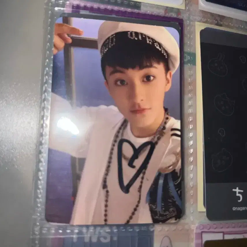 엔시티 마크 사인 포카