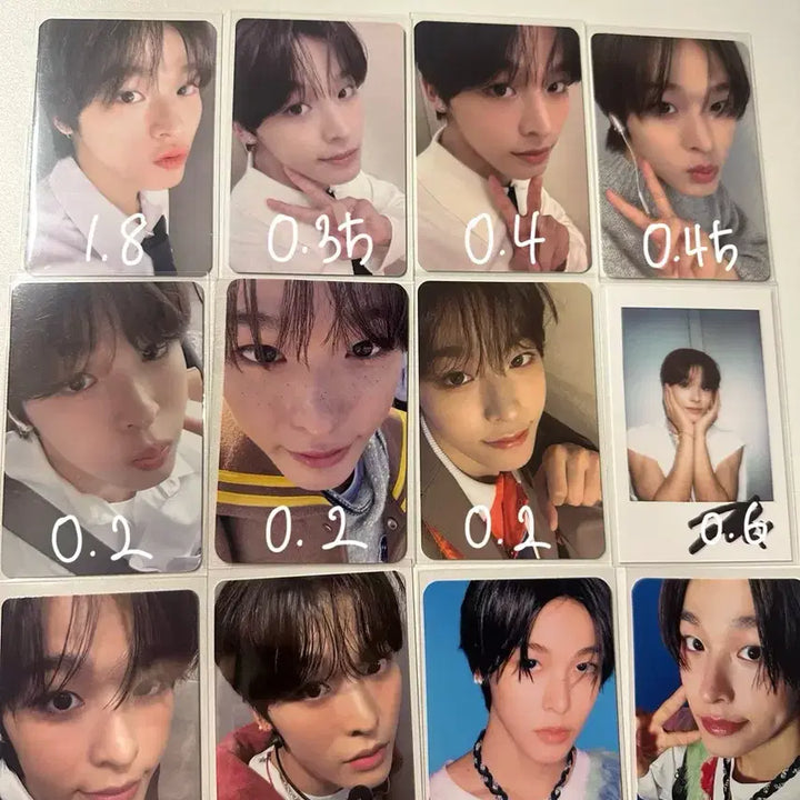 엔시티위시 리쿠 유우시 포카 판매 저렴 가격 (총 사진 3장)