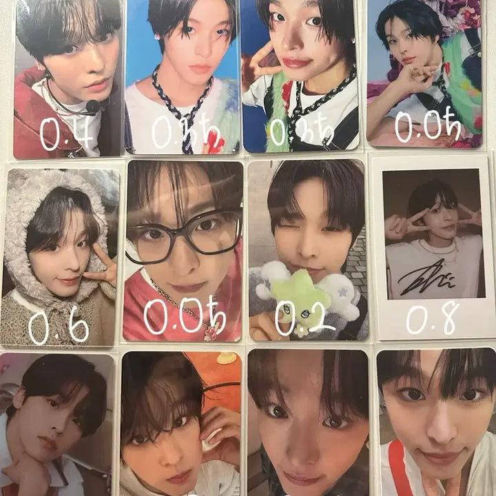 엔시티위시 리쿠 유우시 포카 판매 저렴 가격 (총 사진 3장)