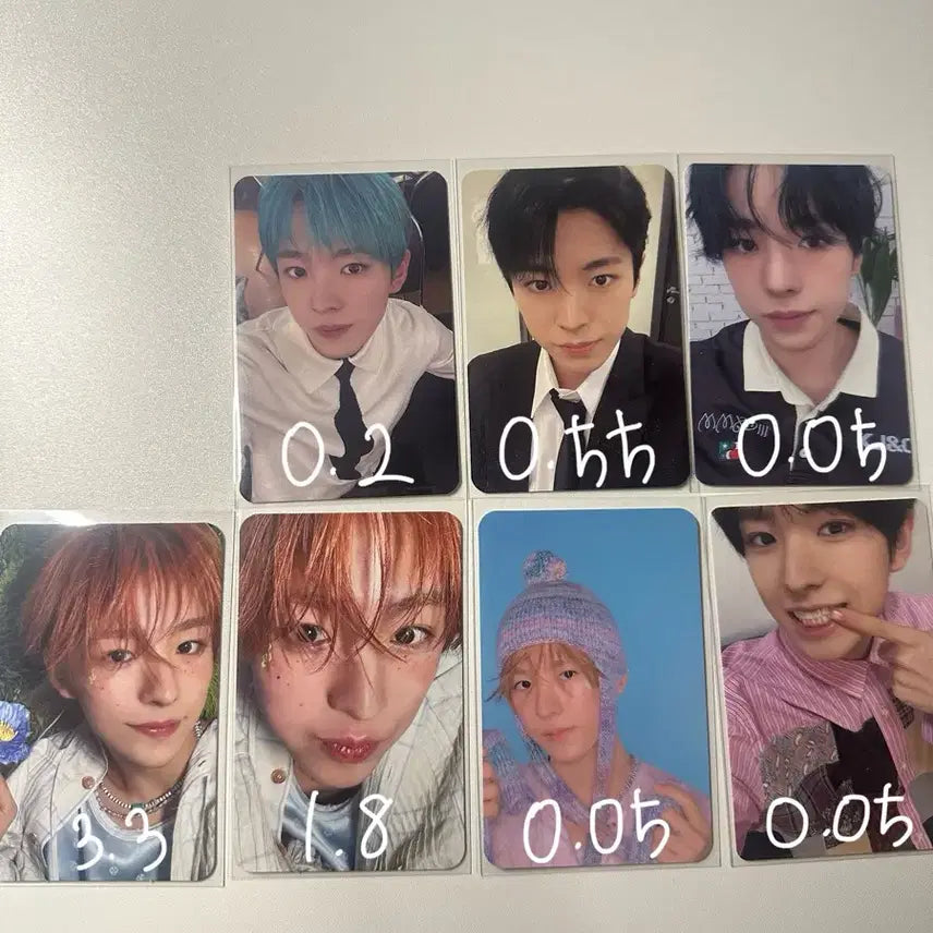 엔시티위시 리쿠 유우시 포카 판매 저렴 가격 (총 사진 3장)