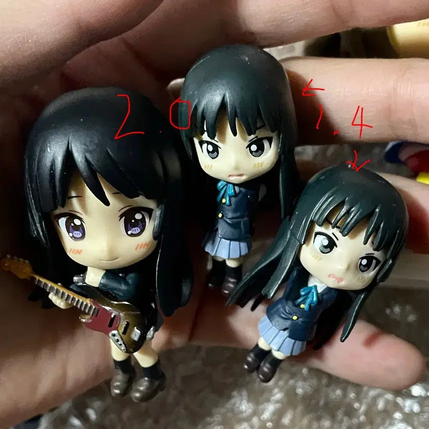 케이온 (K-ON!) 미오 치비 피규어 세트