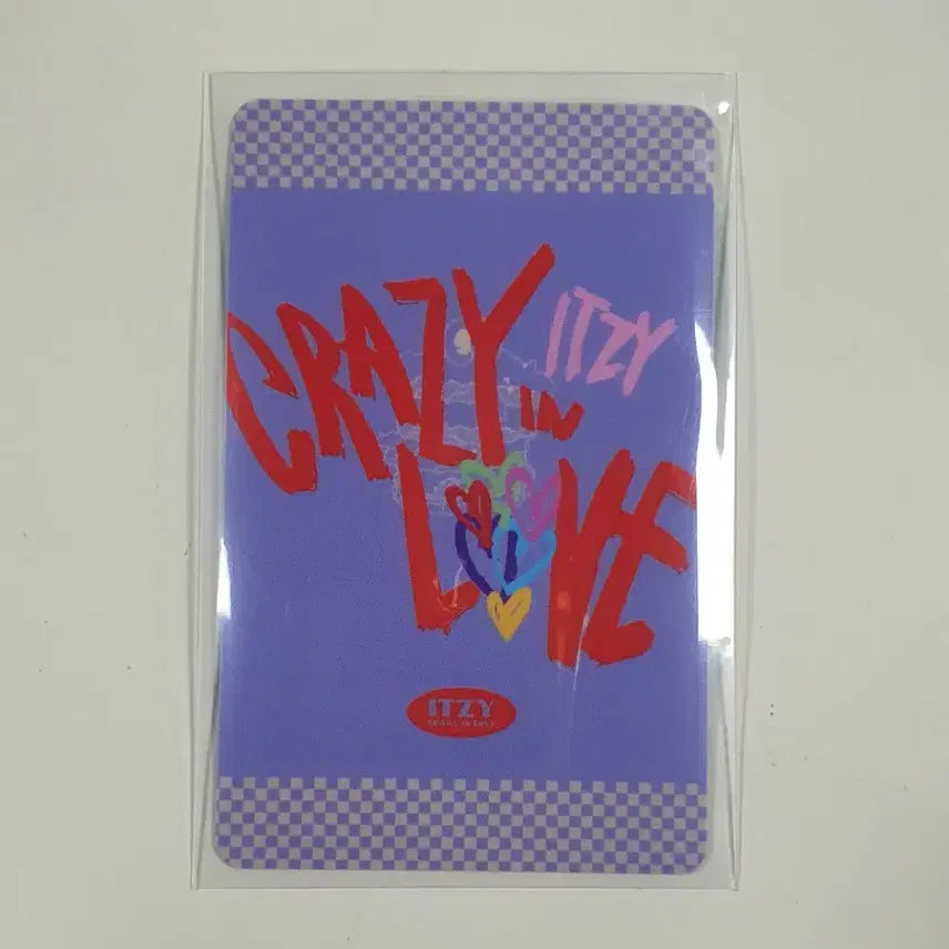있지 ITZY 류진 crazy in love 럭키드로우 포토카드