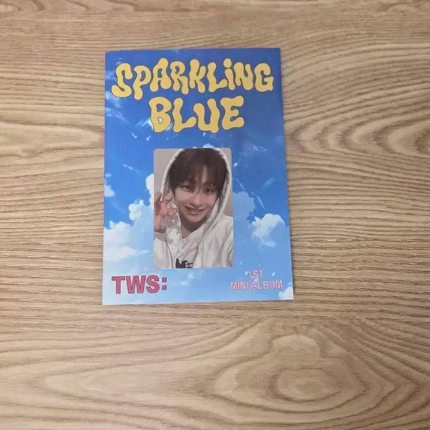 TWS 미니 1집 스파클링블루 위버스 버전 개봉 앨범 지훈