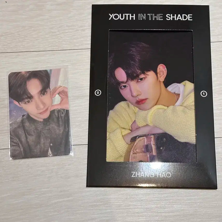 ZB1 제로베이스원 유인더쉐이드 장하오 포토팩 + 포카 일괄