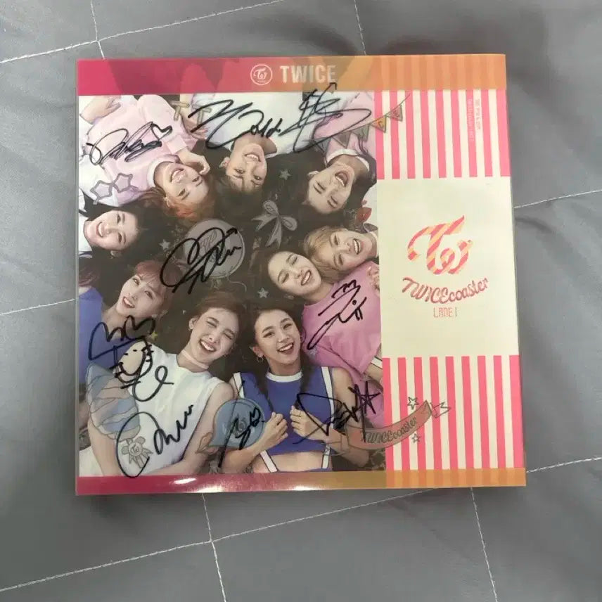 트와이스 Twiccoaster Lane1 친필 사인 앨범