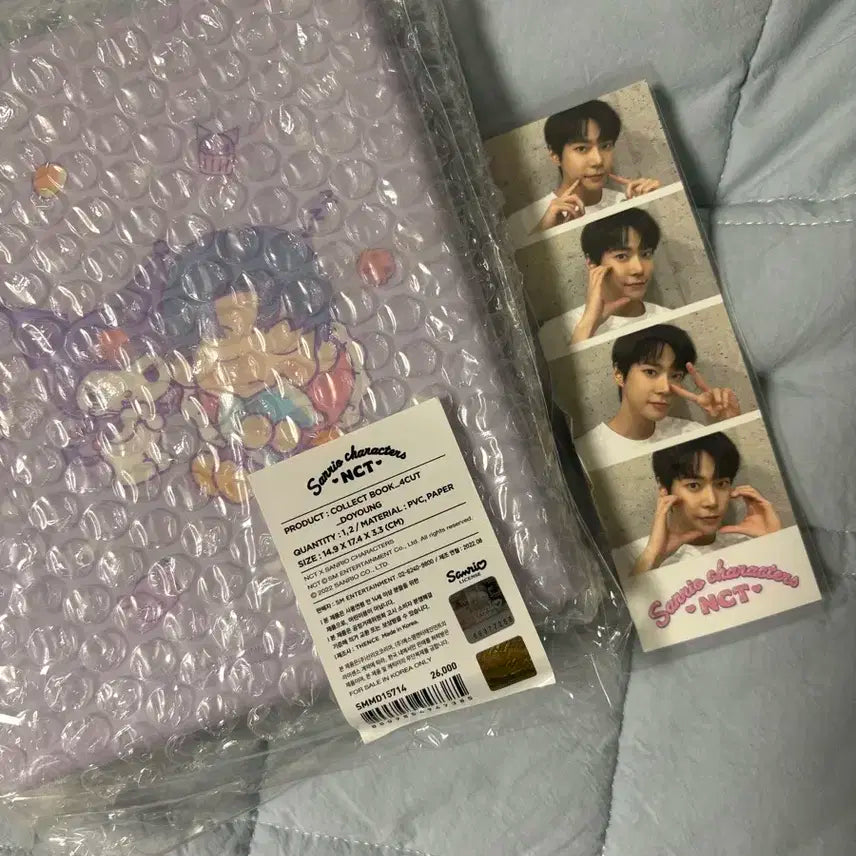 nct 127 산리오 도영 콜렉트북 네컷사진