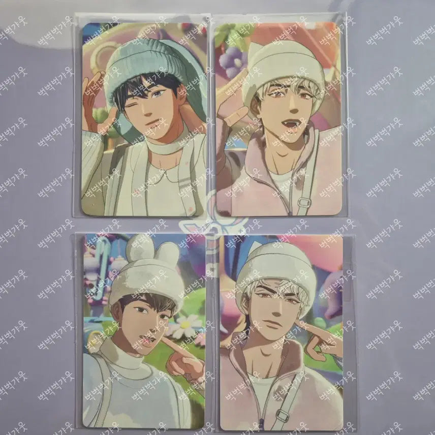 플레이브 포카 케이타운포유&위버스 미공포 예준 은호 하민