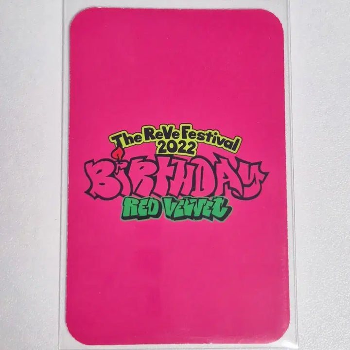 레드벨벳 조이 벌스데이 글로벌 스엠 포카 미공포