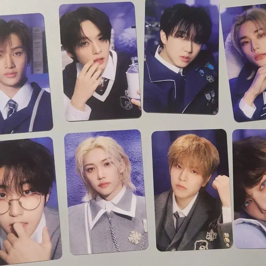 스키즈 / 스트레이키즈 매직스쿨 박스테이프 포카 일괄 판매합니다.