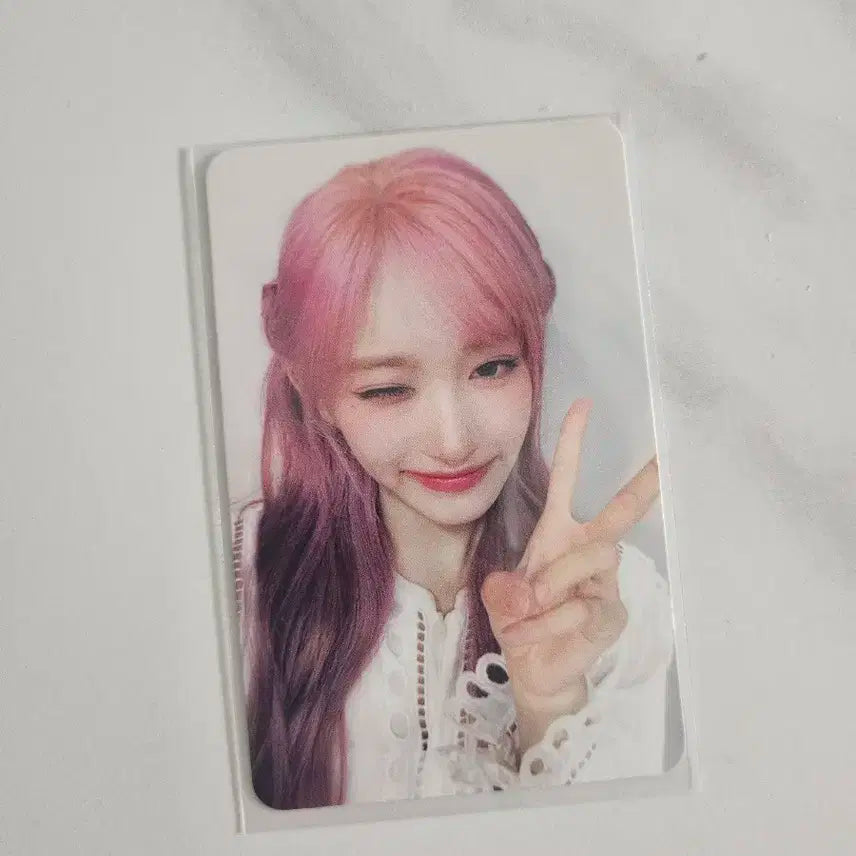 아이브 이서 콘서트 다이브존 포토카드