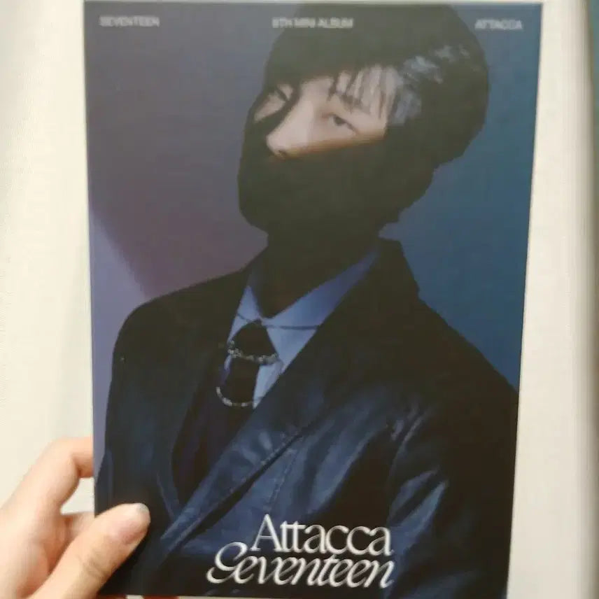 세븐틴 아타카 원우 캐럿반 + 민규 포카 및 미니 포스터