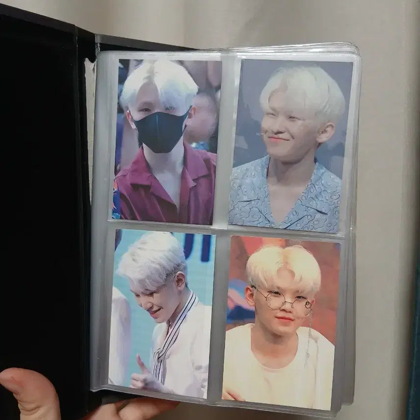 세븐틴 아타카 원우 캐럿반 + 민규 포카 및 미니 포스터