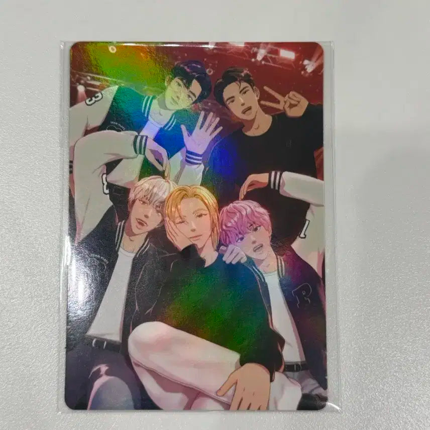 플레이브 앙콘 홀로그램 의류 빅포카 미개봉