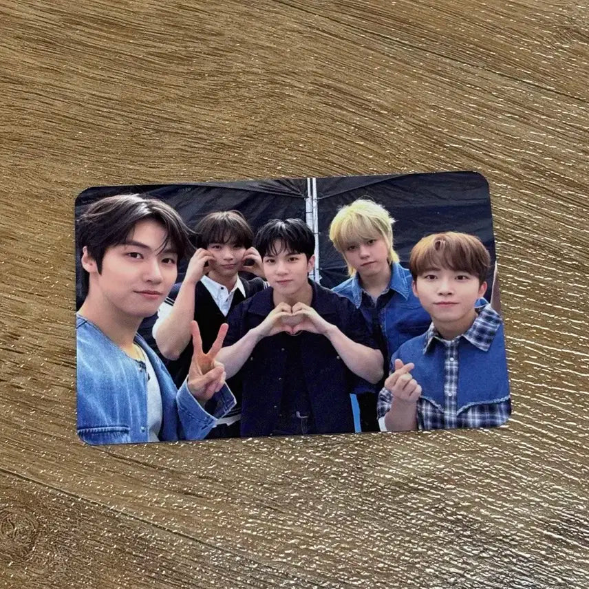 엔플라잉 엔콘4 럽펜씨부스 단체포토카드