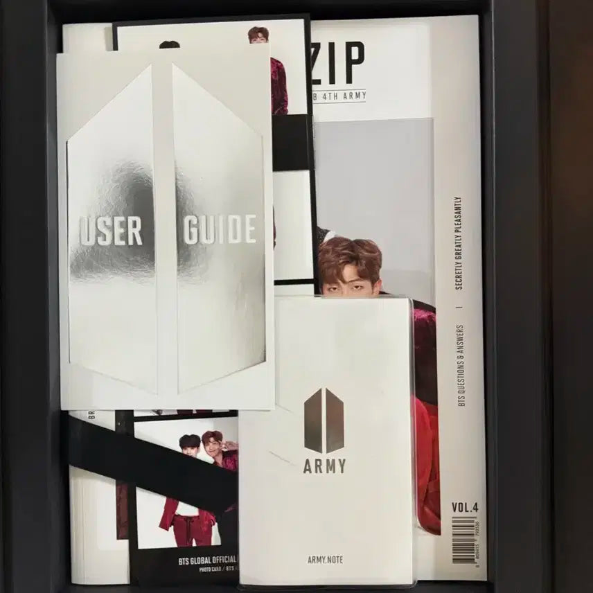 방탄소년단 BTS ZIP 4TH ARMY SET