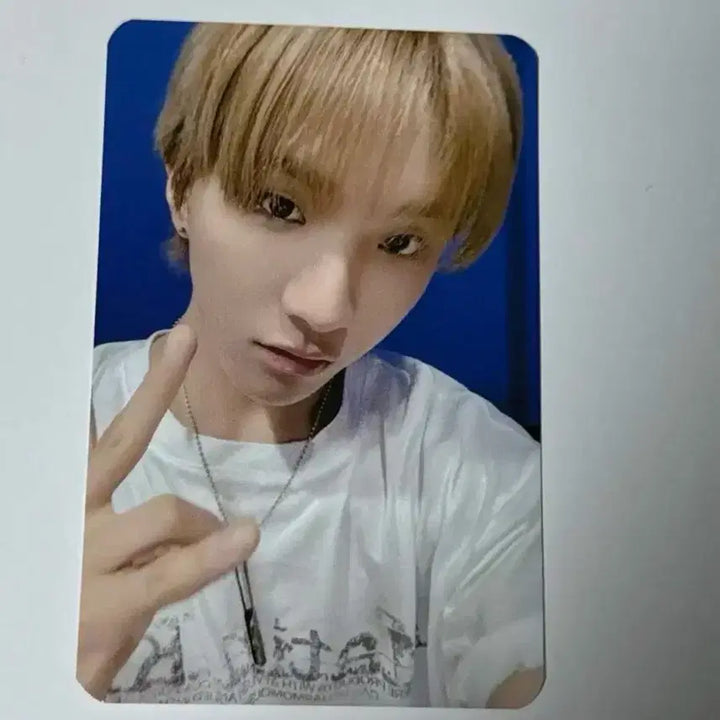 보넥도 운학 올리브영 특전 포카