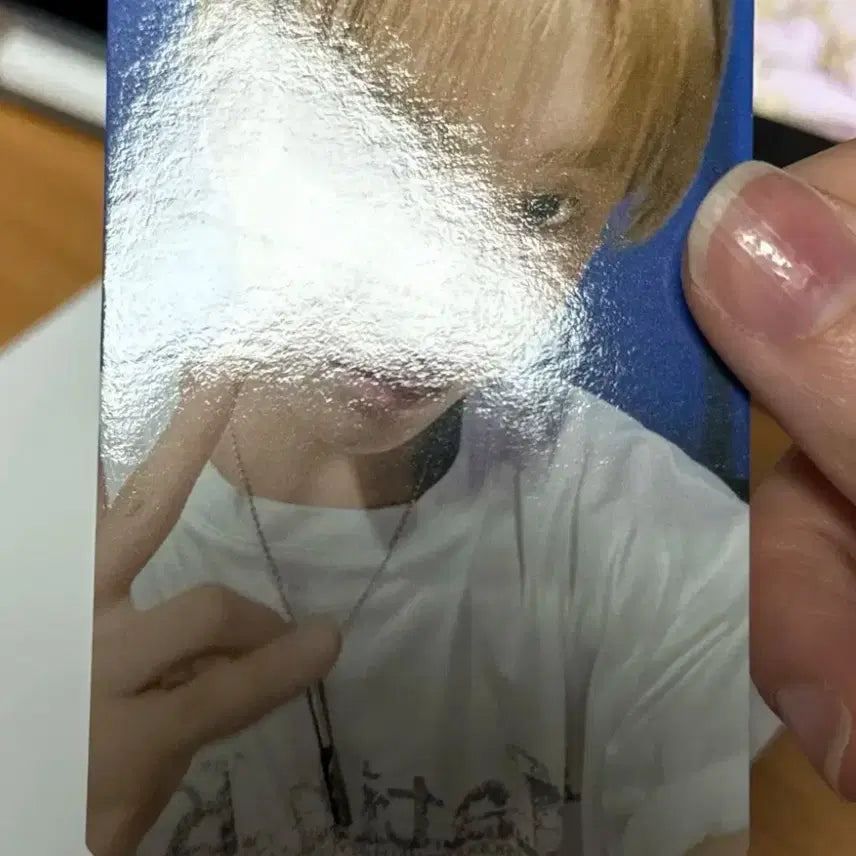 보넥도 운학 올리브영 특전 포카