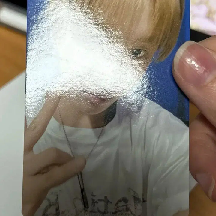 보넥도 운학 올리브영 특전 포카