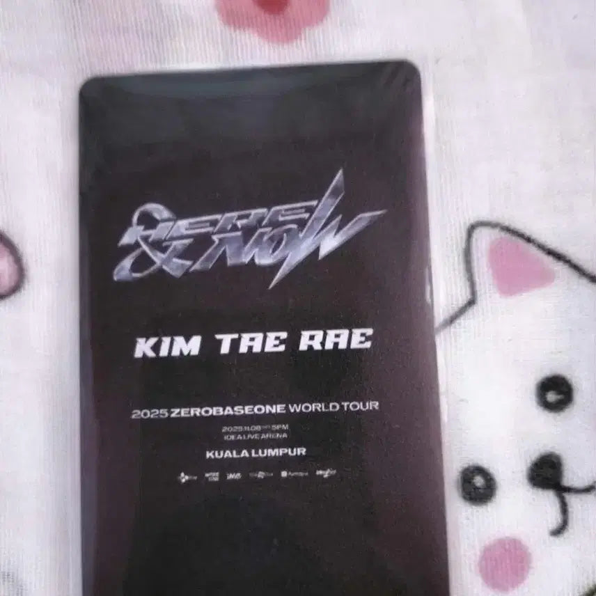 제로베이스원 말레이시아 콘서트 포카