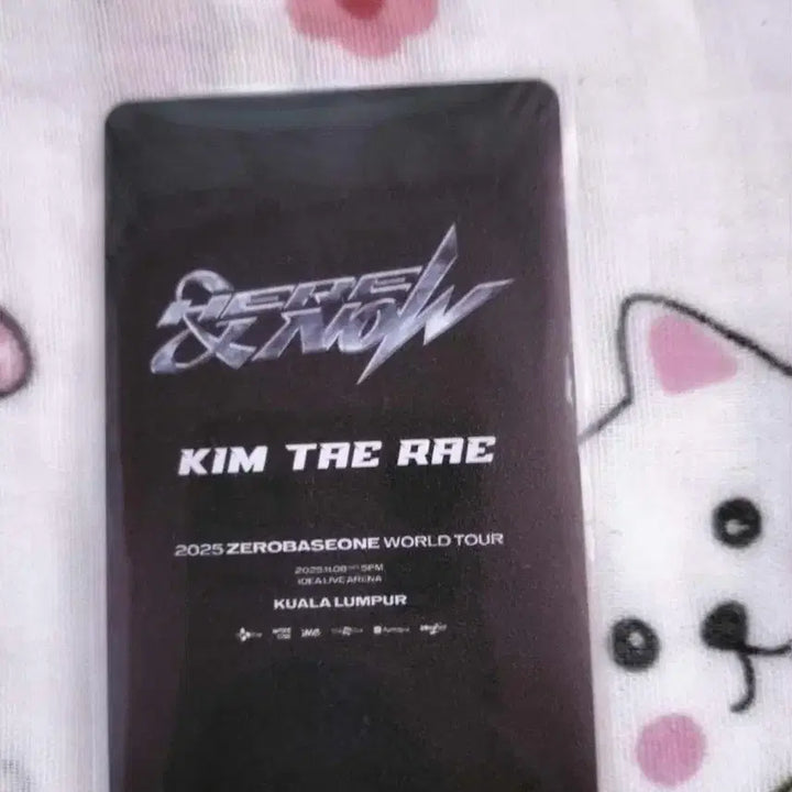 제로베이스원 말레이시아 콘서트 포카