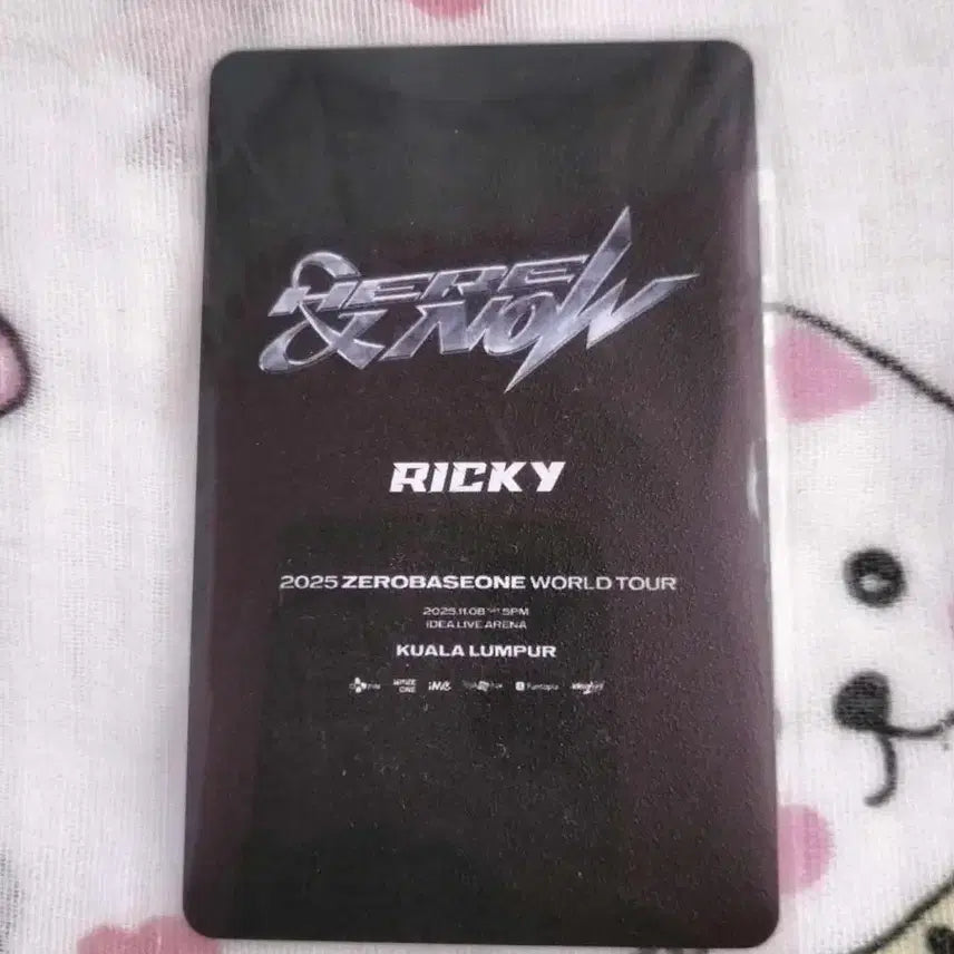 제로베이스원 말레이시아 콘서트 포카