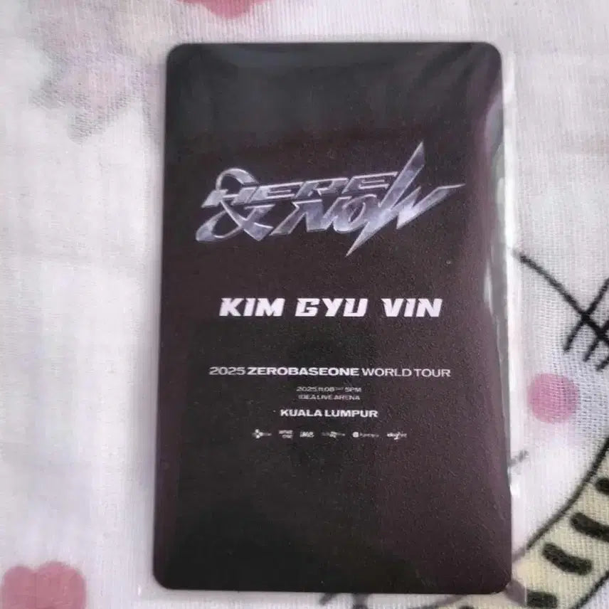 제로베이스원 말레이시아 콘서트 포카