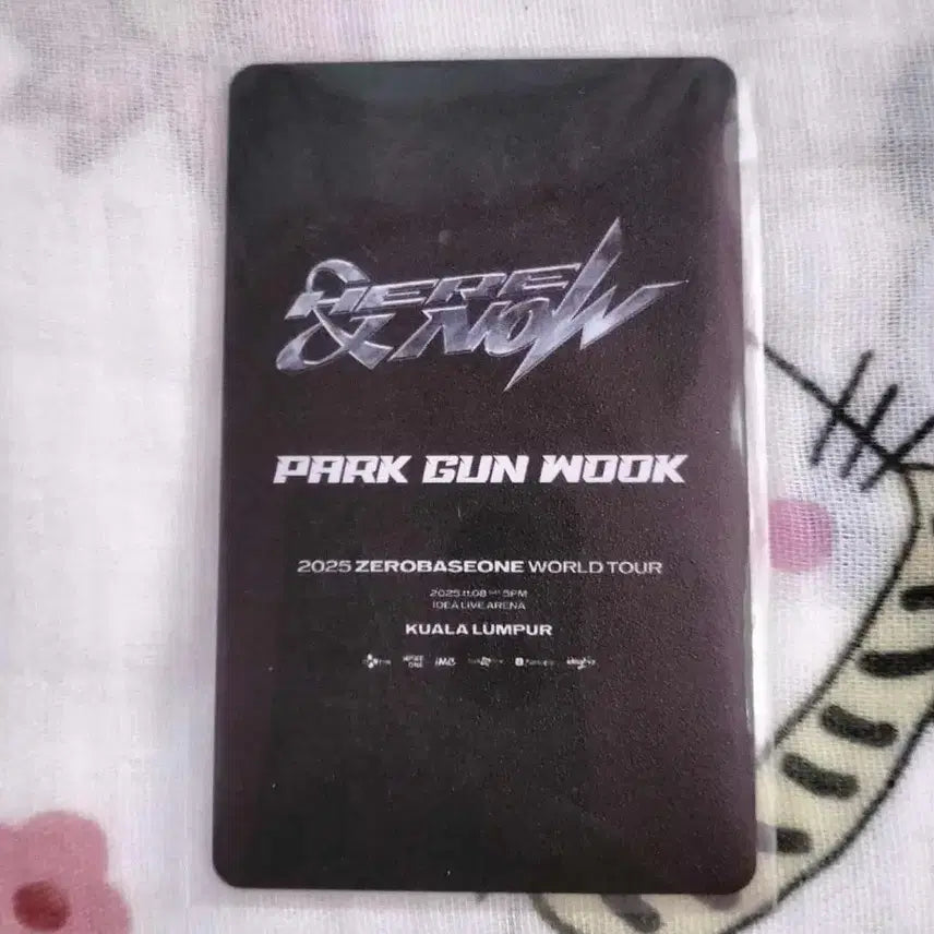 제로베이스원 말레이시아 콘서트 포카