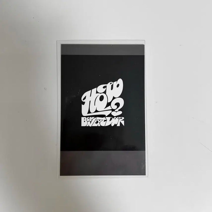 보넥도 태산 how 하우 이즈위 당첨자 폴라로이드 포카