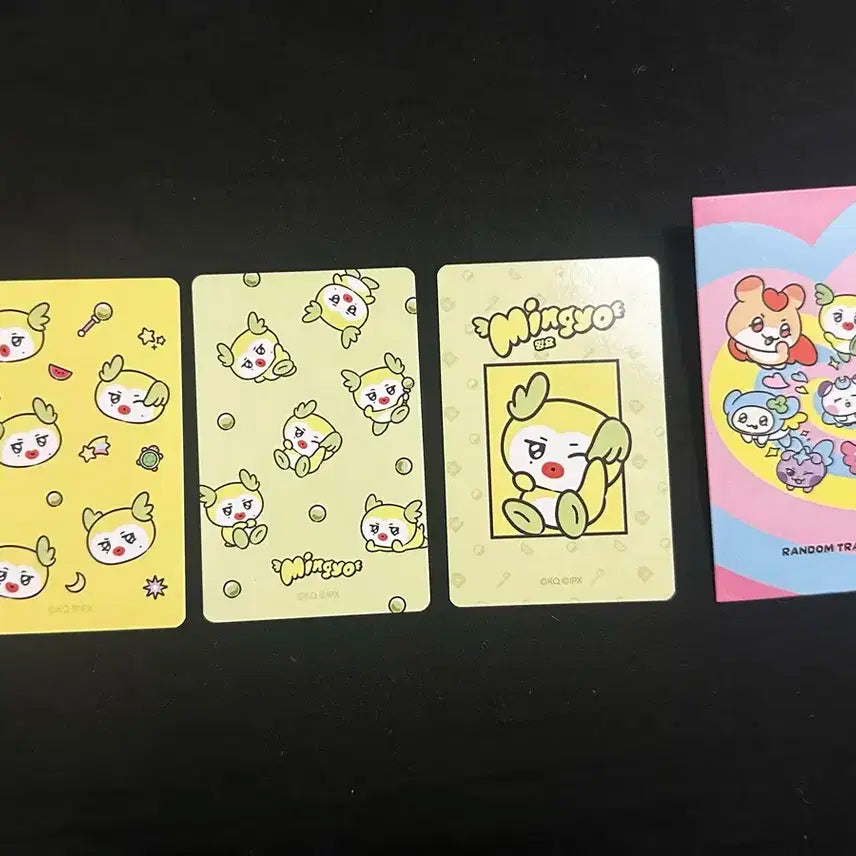 민기 라인 팝업 포카