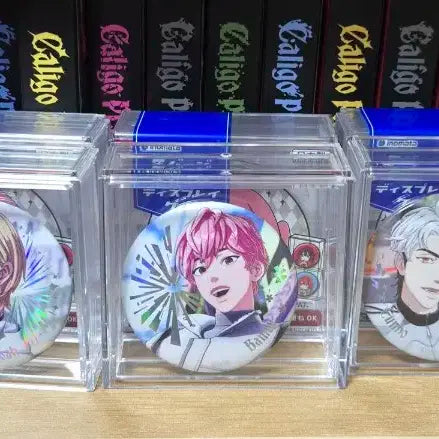 미사용) 플레이브 대쉬 캔뱃지 5인셋트 *일괄* 판매