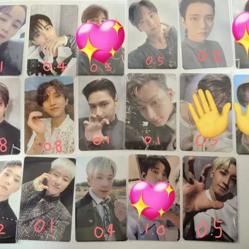 세븐틴 포토카드 (Seventeen 포카)