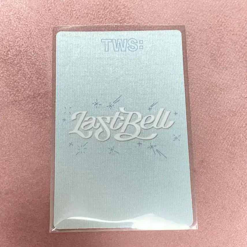 투어스 신유 라스트벨 컴팩트 앨범 포카 양도