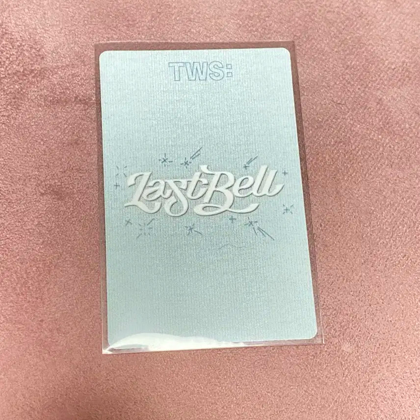 투어스 신유 라스트벨 컴팩트 앨범 포카 양도