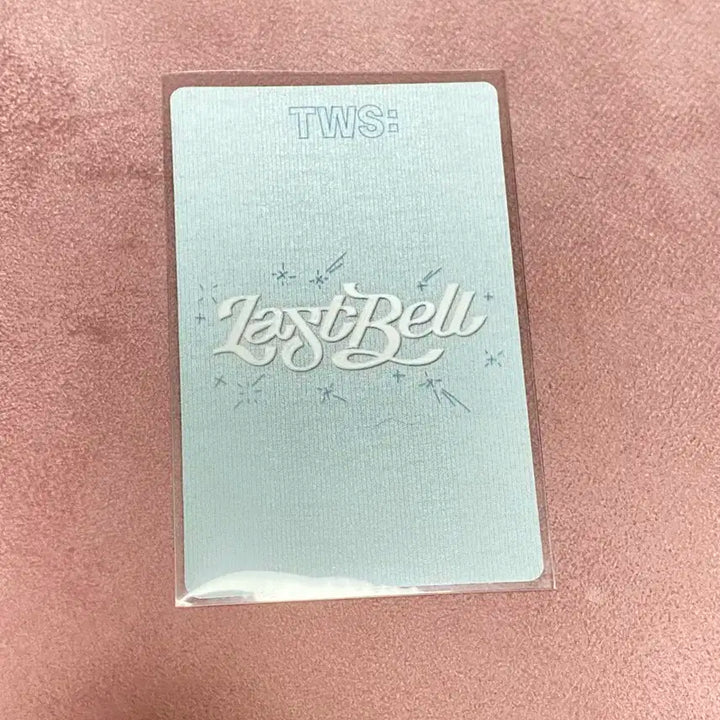 투어스 신유 라스트벨 컴팩트 앨범 포카 양도