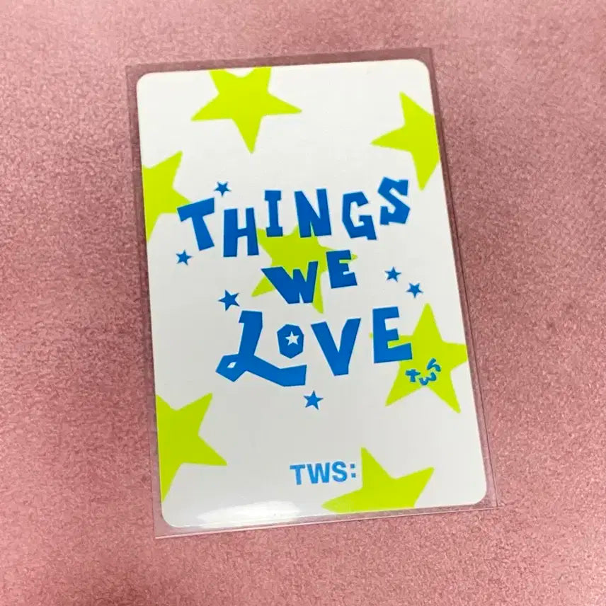 투어스 신유 시즌그리팅 포카 양도