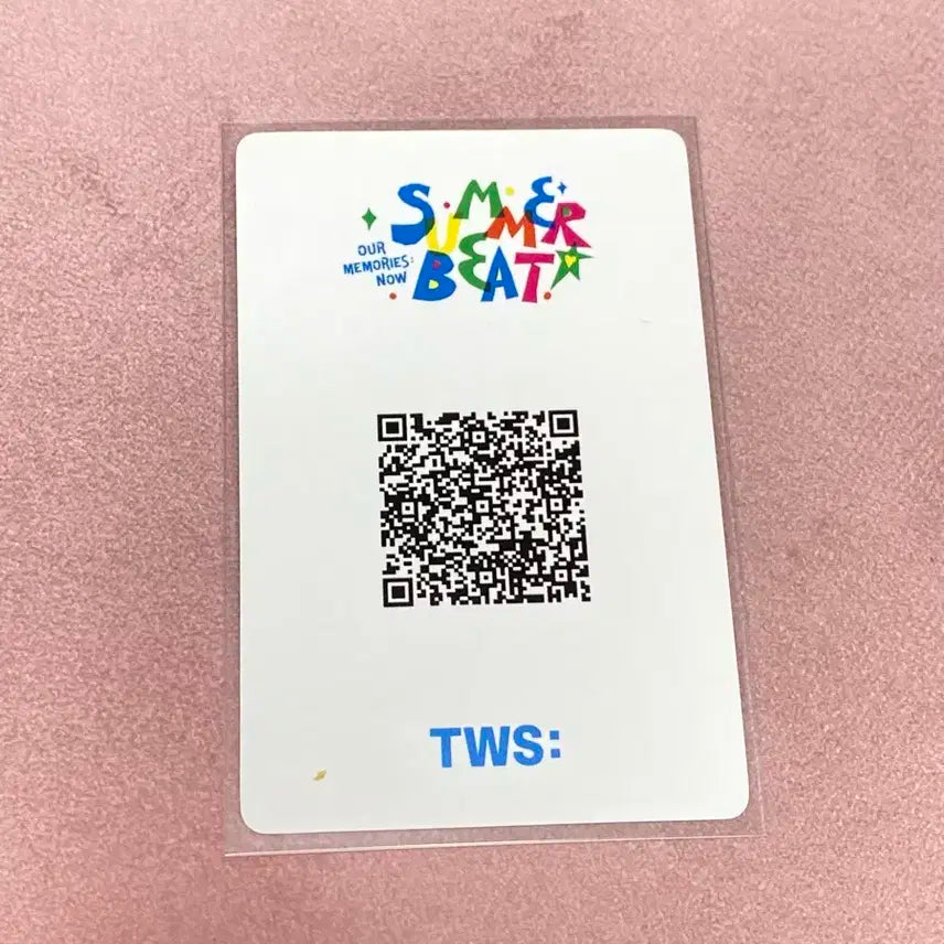 투어스 신유 이즈위 음방 착장 포카 양도