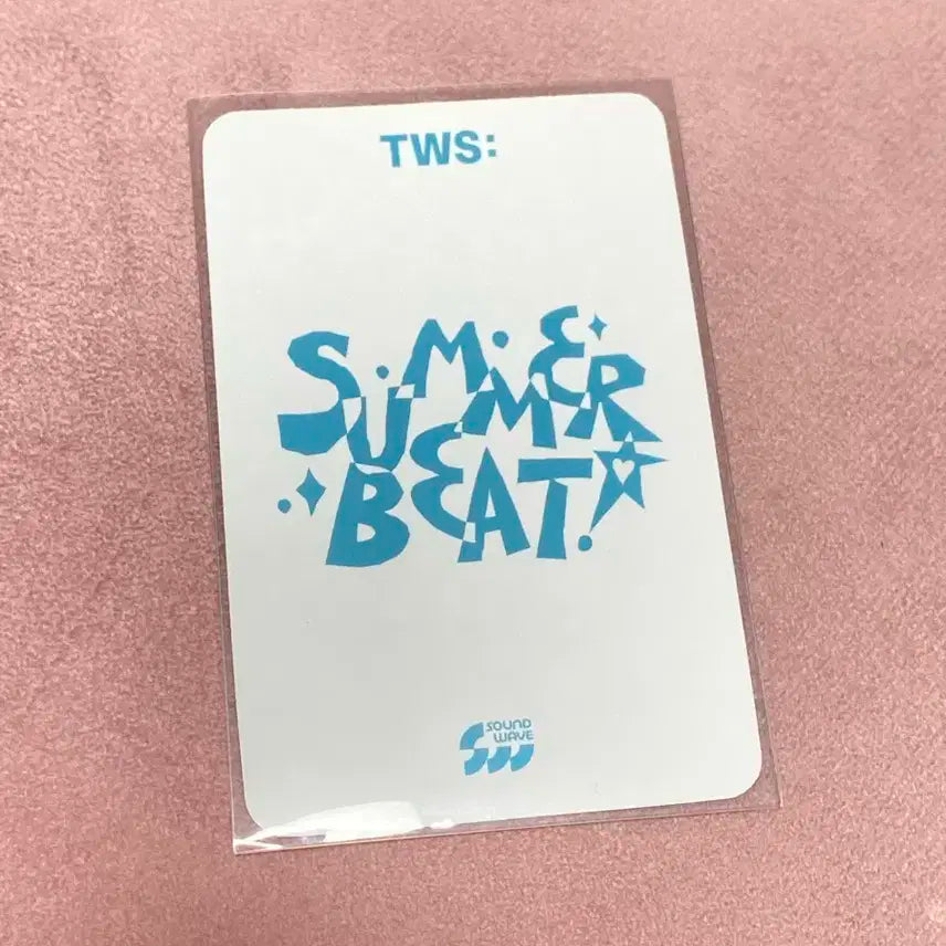 투어스 신유 2집 사운드 웨이브 럭드 포카 양도