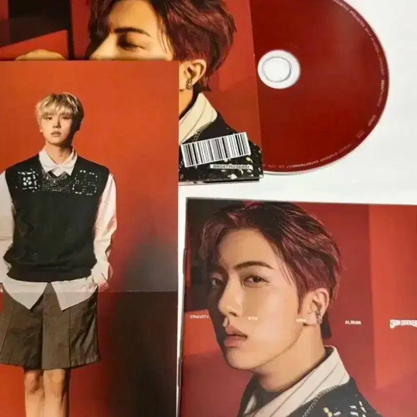 택포)크래비티 굿즈 일괄 개봉앨범뉴웨이브마스터피스디지팩포카크크루아궁빵