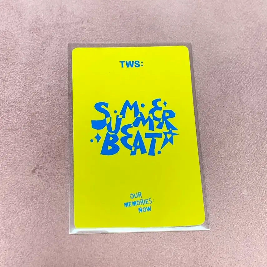 투어스 신유 이즈위 5차 마카오 특전 포카 양도