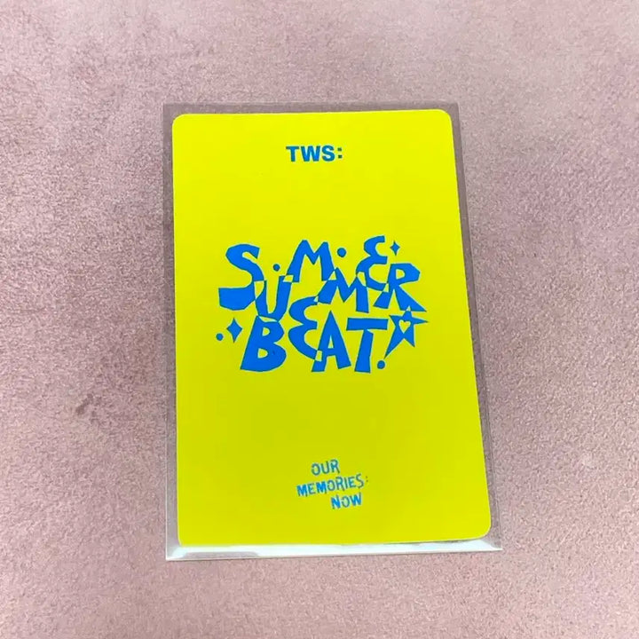 투어스 신유 이즈위 5차 마카오 특전 포카 양도