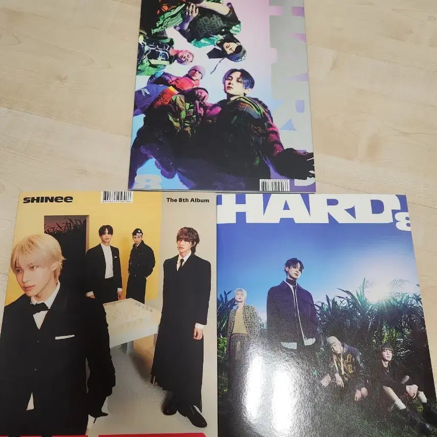 샤이니 HARD 앨범 3종 세트