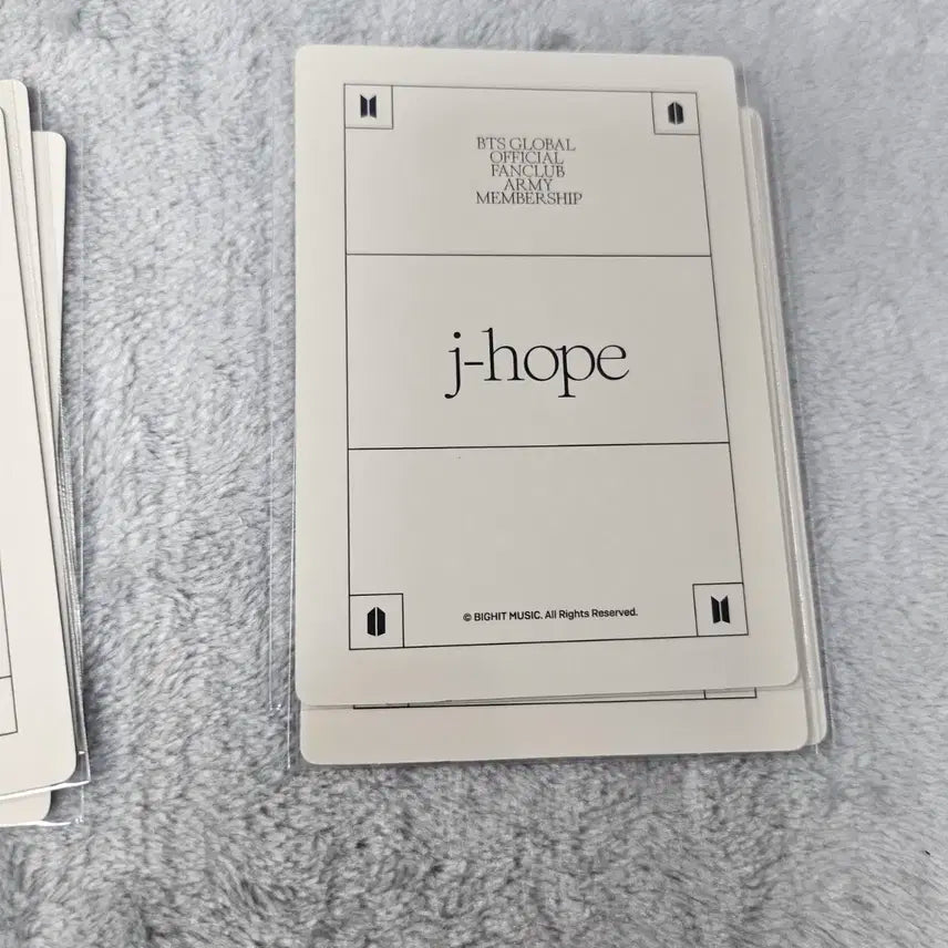 bts 방탄 2022 멤버십 미니포카 제이홉 호석
