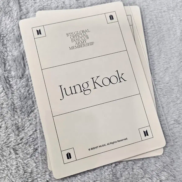 bts 방탄 2022 멤버십 미니포카 정국