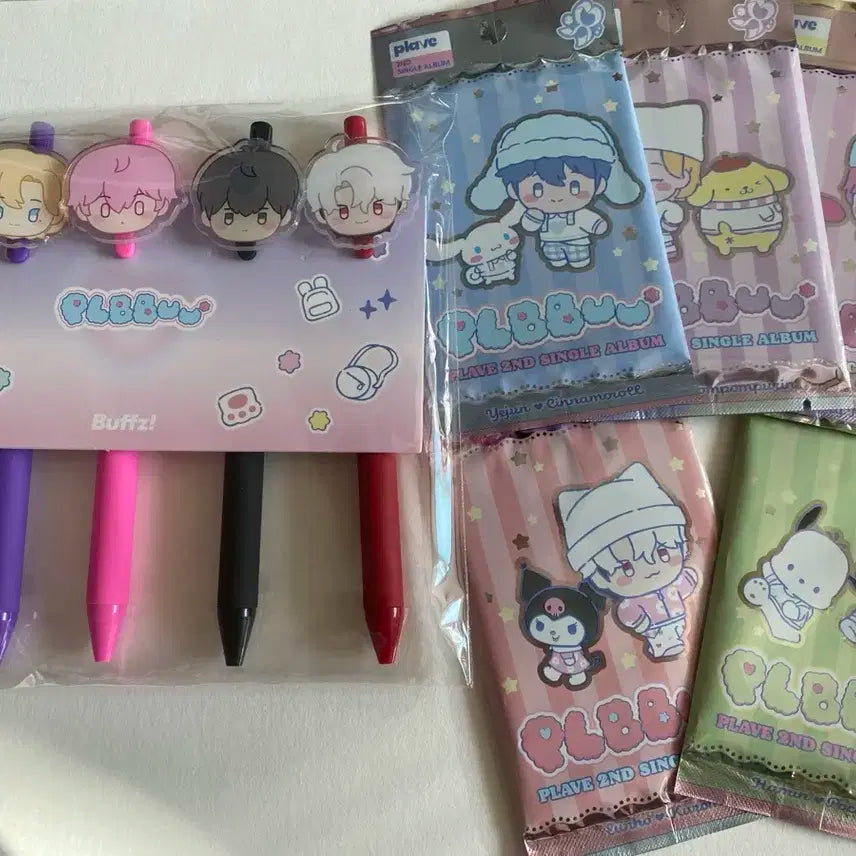 버프즈 볼펜 & 포카앨범