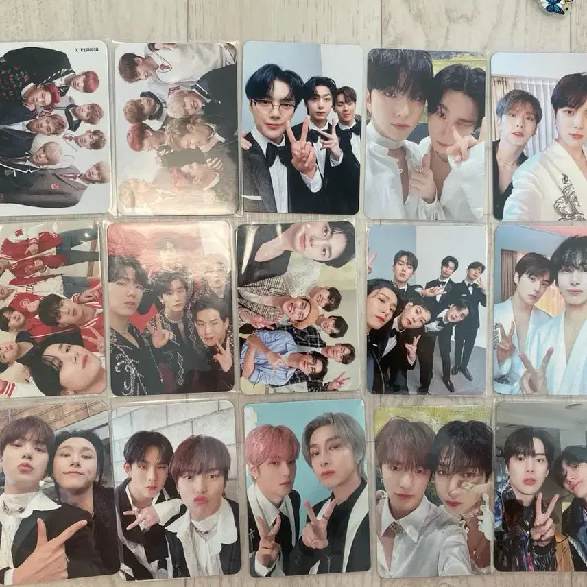 몬스타엑스 민혁 포카 굿즈 일괄 판매