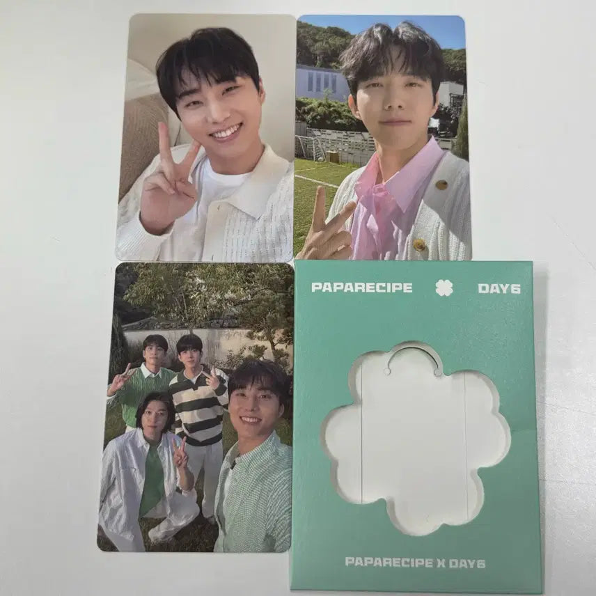 데이식스 파파레서피 1차 포카 (영케이, 도운, 단체)