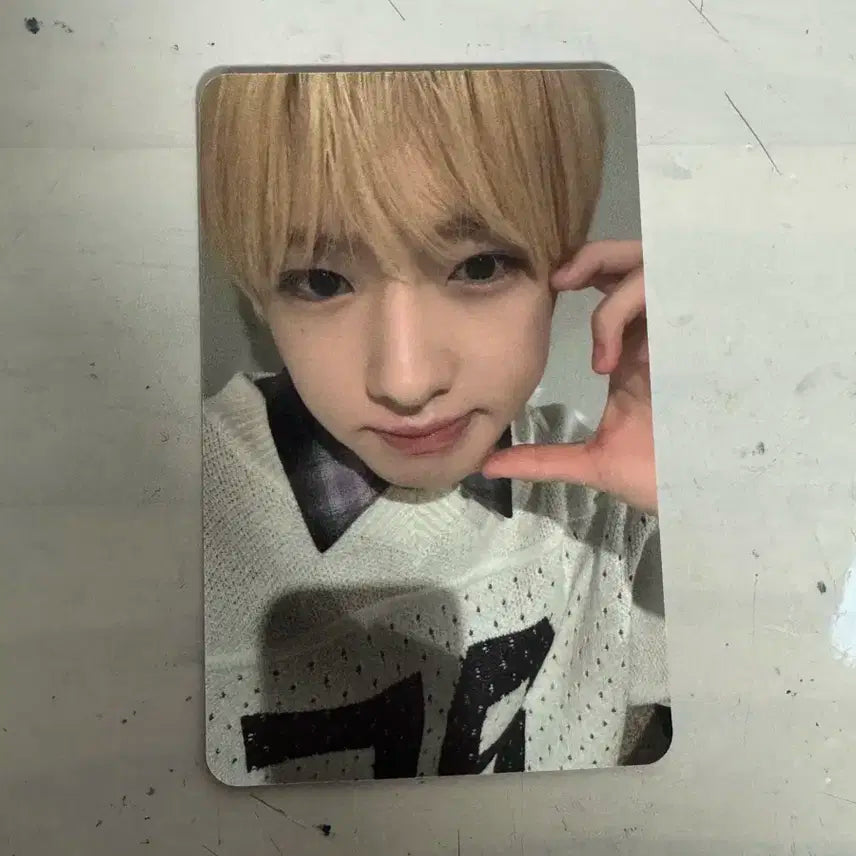 엔시티 위시 사쿠야 컬러 애플뮤직 미공포 포카 포토카드 양도