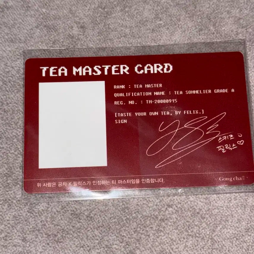 스키즈 필릭스 공차 티마스터 카드 1차