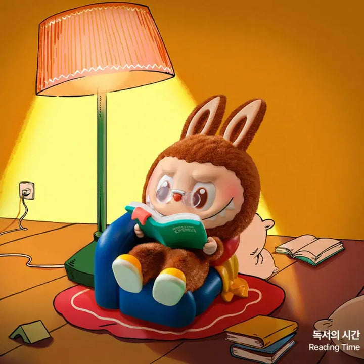 [미개봉] 팝마트 라부부 새벽 한시 - 독서의 시간